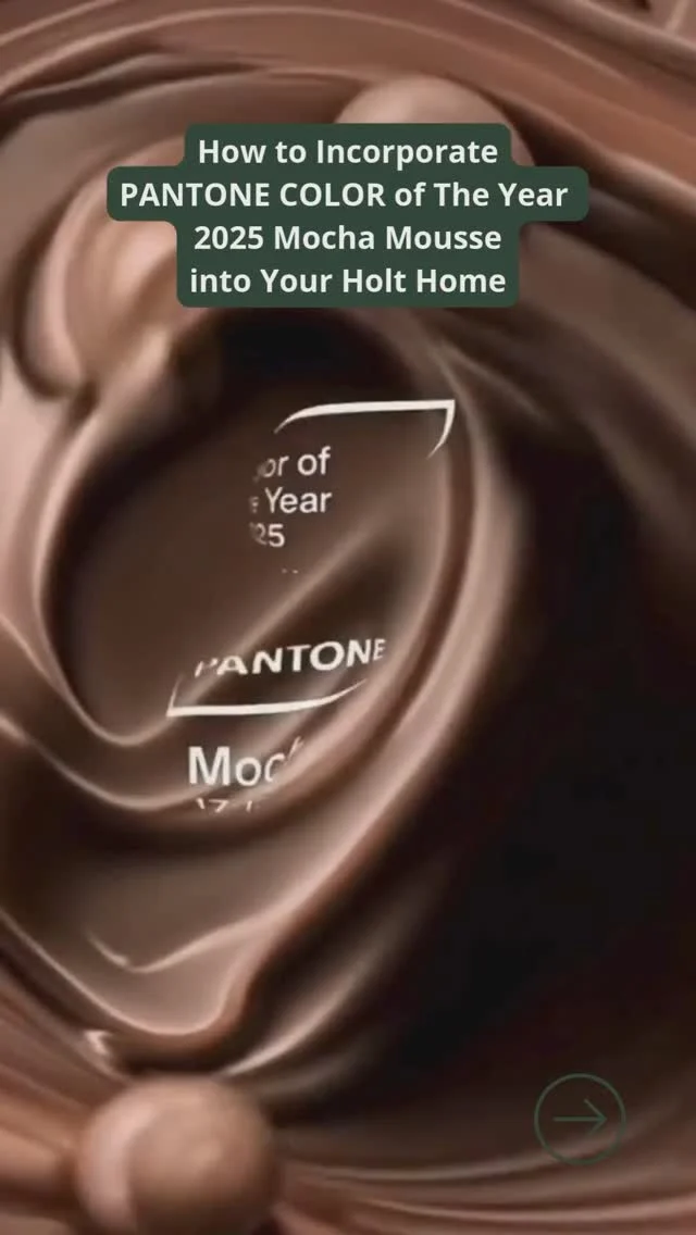 Mocha Mousse has been named Color of the Year 2025 by @pantone 🍫🤎 Here are a few ways you can incorporate this stunning color in your Holt Home ➡️

#HoltHomes #HoltHomesPNW #pnwhomes #home #homeinspiration #realestate #homedesign #coloroftheyear #2025