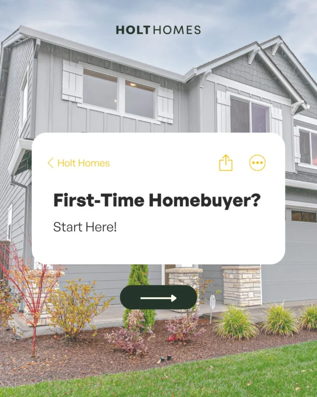 Your First-Time Home Buyer Checklist 📋✨

Buying a home is one of life’s biggest adventures and we’re here to make it feel simple and exciting. Whether you’re a first-time buyer or ready for your next chapter, this checklist keeps you on track.

#HoltHomes #HoltHomesPNW #pnwhomes #home #homeinspiration #realestate #checklist #homebuyer