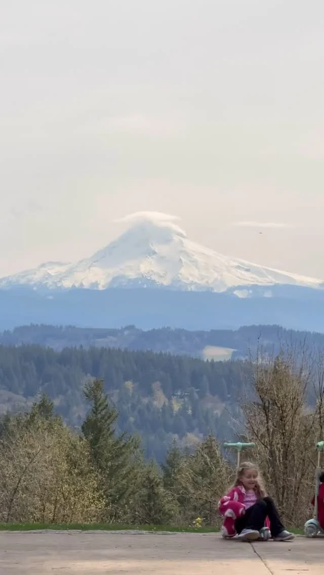 When your backyard looks like this 😍 We are surrounded by beautiful hiking and biking trails with stunning views of Mt. Hood.

#holthomespnw #holthomes #pnwhomes #mthoodoregon