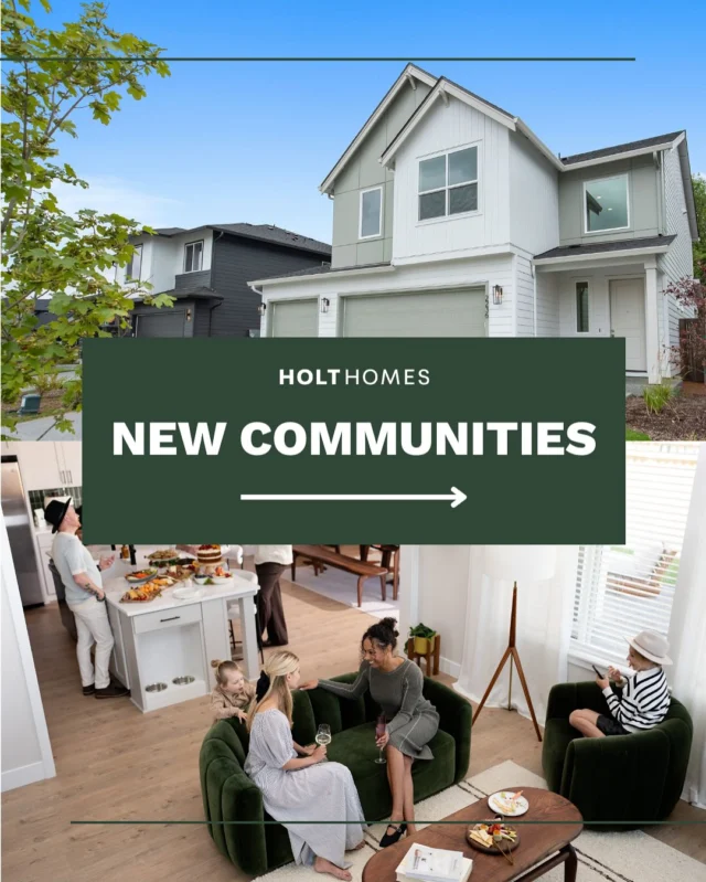✨ New Communities, New Possibilities! ✨

Say hello to your next adventure in home living. From cozy corners to vibrant neighborhoods, there’s a place for everyone:

+ Cedar Bay – Olympia, WA
+ Cypress Walk – Lacey, WA
+ Vantage Hills – Salem, OR
+ Golden Grove – La Center, WA
+ Heartwood – Vancouver, WA
+ Raleigh Crest – Portland, OR
+ Homecoming – Banks, OR
+ Ponderosa Ridge – Corvallis, OR

Swipe through to explore each community and imagine your life here. Modern designs, friendly neighborhoods, and spaces that just feel right.

📅 Ready to see more? Schedule a tour today!