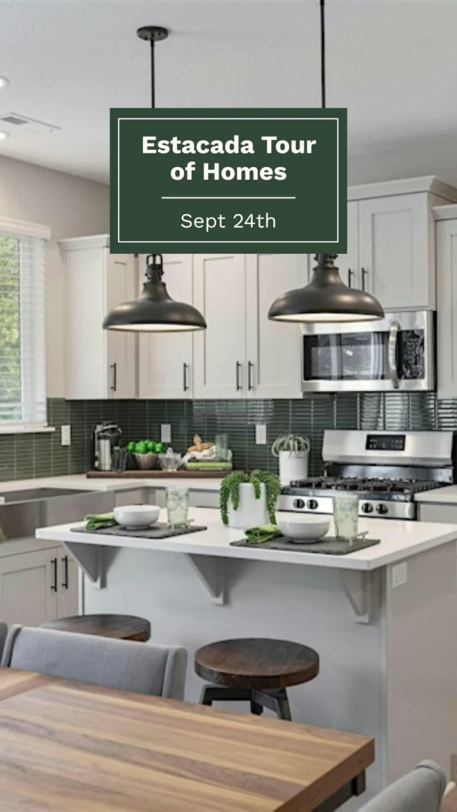 Step inside and explore! 🏡✨

Join us for a special Tour of Homes featuring two of our premier communities in Estacada: Faraday Hills and Cascadia Ridge. Enjoy guided tours of move-in ready homes and available lots, delicious bites from VibrantTable, and even complimentary professional headshots — perfect for updating your profile!

Discover our floor plans, see community features up close, and connect with fellow home enthusiasts.

📍 When: Wednesday, September 24
📍 Where: Faraday Hills & Cascadia Ridge Communities

🎟️ Get your tickets via link in bio!