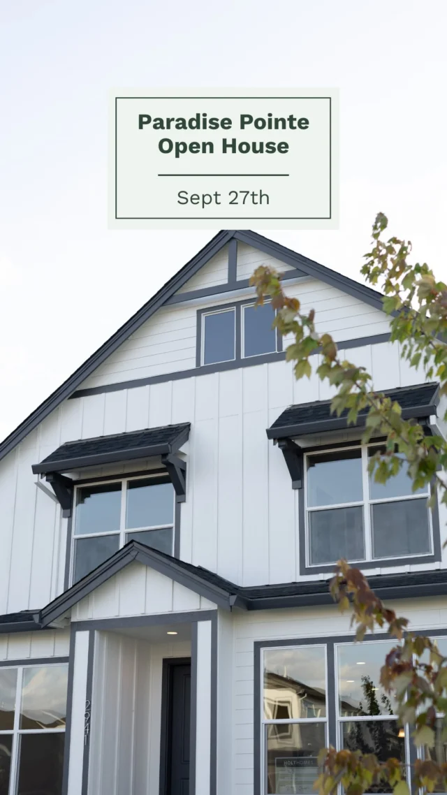 You’re invited! 🏡✨

Join us at Paradise Pointe in Ridgefield, WA for an Open House on Saturday, September 27th from 12–3 PM. Tour our beautiful homes, explore the community, and enjoy delicious bites from Ohan Food Cart and sweet treats from A Cow Creamery.

Bring your family and friends — we can’t wait to show you around!

📍 Location: Paradise Pointe, Ridgefield, WA

#holthomespnw #pnwlife #openhouses