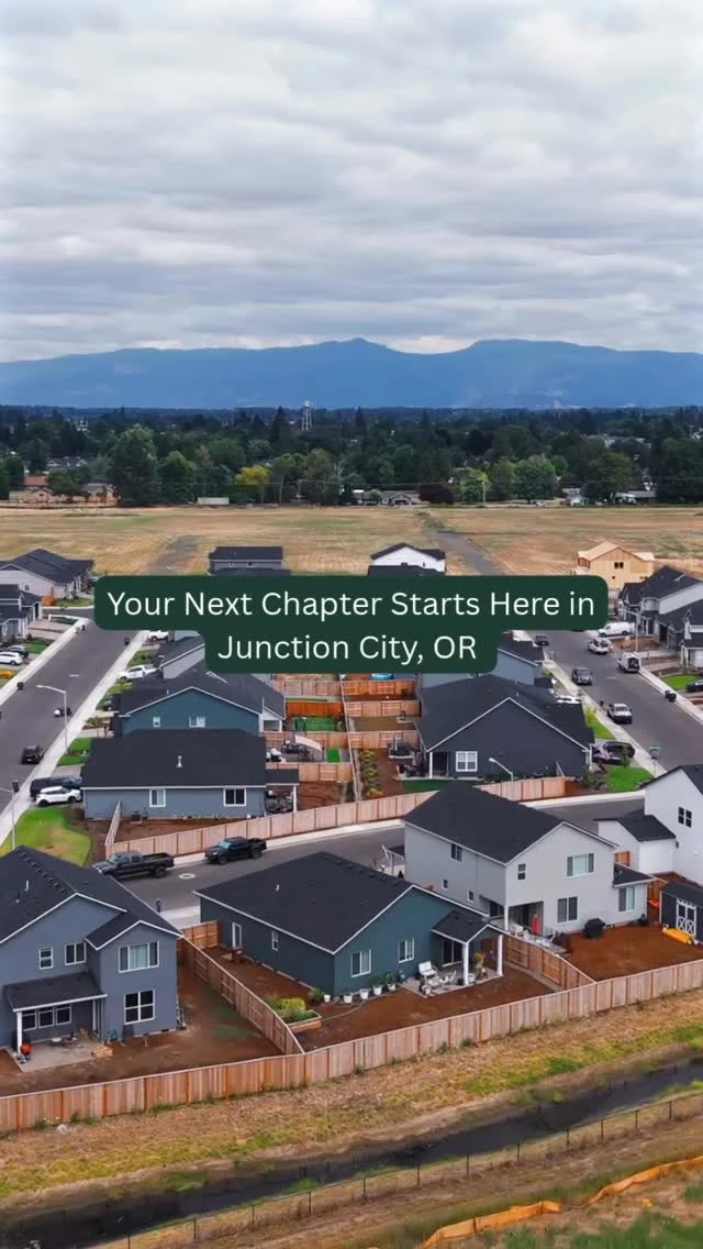 Your Next Chapter Starts Here in Junction City.

Rolling Meadows offers peaceful streets, scenic views, and a close-knit neighborhood where small-town charm meets modern convenience. Enjoy parks, trails, nearby dining, and easy access to everything Junction City and the surrounding area have to offer.

📍 Junction City, OR

Discover your new home today via link in bio.