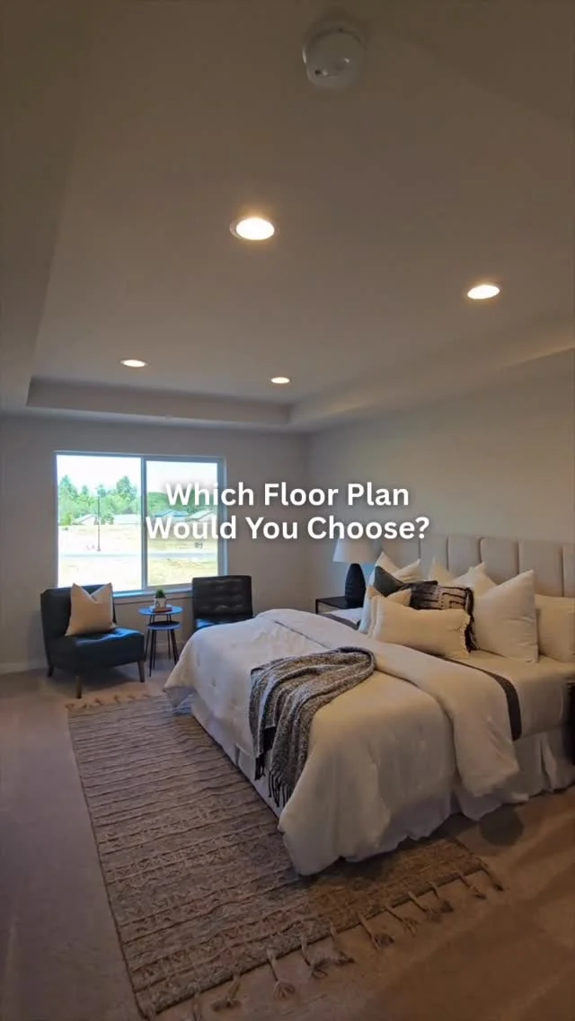 Three Holt Homes, all designed for real life. Which floor plan is your pick? 2321, 2824, or 2260? 🙌