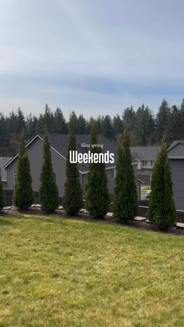 Slow spring weekends 🌸✨🌲

There’s nothing like a sunny spring weekend spent in the backyard here in the Pacific Northwest. Barbecuing, playing games out on the deck, and sipping coffee while the world wakes up—these are the moments that make the season feel extra special.