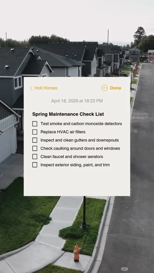 Spring has arrived 🌿 Keep your home running smoothly with a few simple check-ins. From clean filters to clear gutters, these quick tasks make all the difference.

📌 Save this post to stay on top of your spring home maintenance!