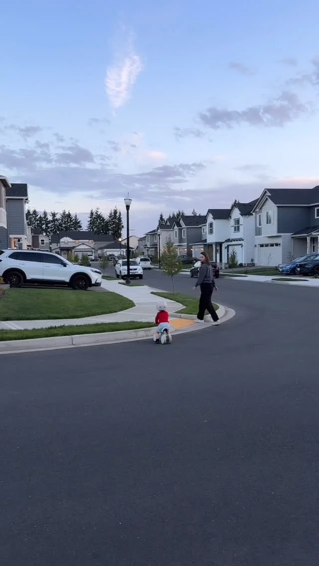 Imagine having a family here.

My precious boy, what a blessing it is to be your mother, to raise you, love you, and watch you grow. Building our life together in this home and neighborhood makes every moment even more special.