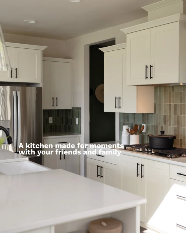 Imagine your dream kitchen ✨

Soft-close cabinets, smart storage, and a prep area that keeps the mess out of sight make cooking and entertaining effortless. Choose from premium faucets, lighting, appliances, and finishes to make this kitchen truly yours.

Use your Imagine Happier Bonus to upgrade and create the space you’ve always wanted 🏡