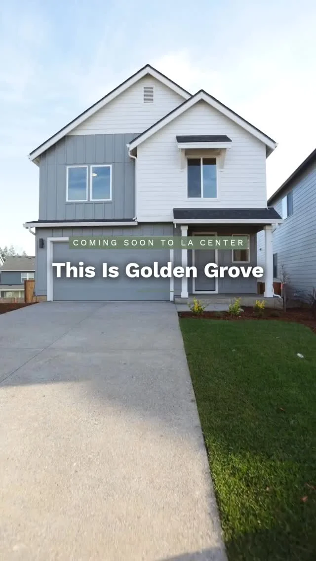 Golden Grove is officially coming to La Center 🌲✨

A brand new Holt Homes community is on the way, bringing a fresh take on everyday living in a quiet, connected corner of Clark County.

Here’s what’s coming:
+ River walks and trails along the East Fork Lewis River
+ Coffee runs in La Center and nearby favourites like Barrel Mountain Brewing in Battle Ground
+ Easy access to parks, green space, and weekend outdoor exploring across Clark County

Get on the insider list for first access and updates 🏡