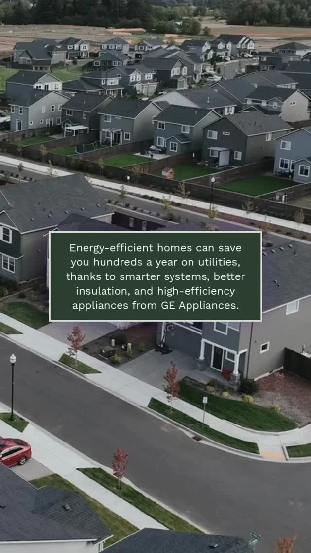 A home that feels comfortable in every season 🏡

Thoughtfully built with energy efficiency in mind, Holt Homes are designed to help maintain consistent indoor comfort while supporting lower monthly utility costs over time.

From quality insulation to smart systems and GE Appliances, every detail works quietly in the background so you can focus less on the house itself and more on actually living in it.