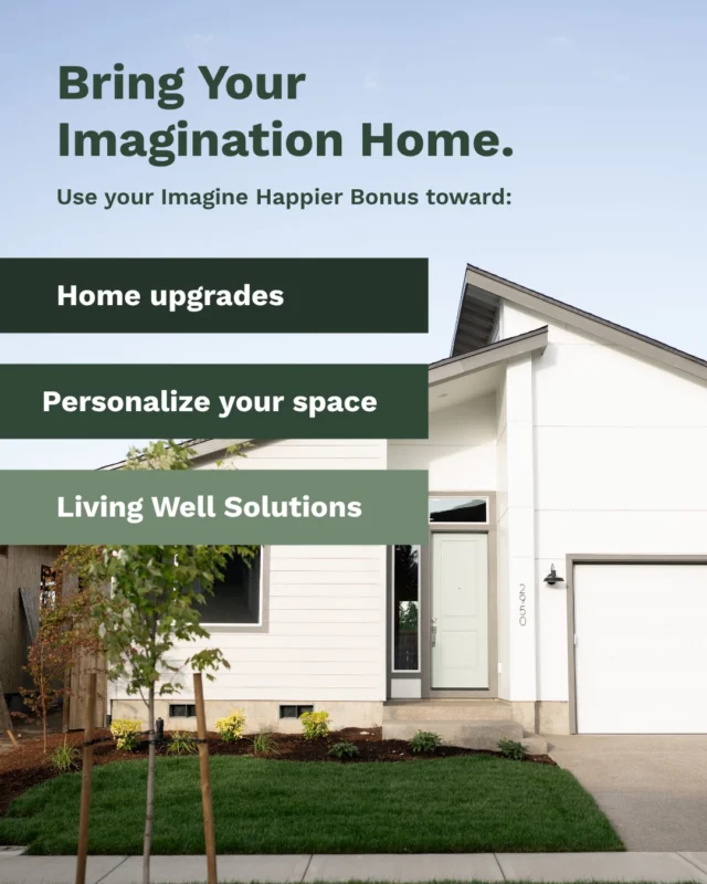 ✨ Imagine what’s possible in a home designed around you.

Your Imagine Happier Bonus lets you add upgrades and features that make your space feel uniquely yours, from everyday comforts to personalized touches that fit your lifestyle.

What would you add to your wishlist? 👀🏡

🔗 Learn more at the link in bio.