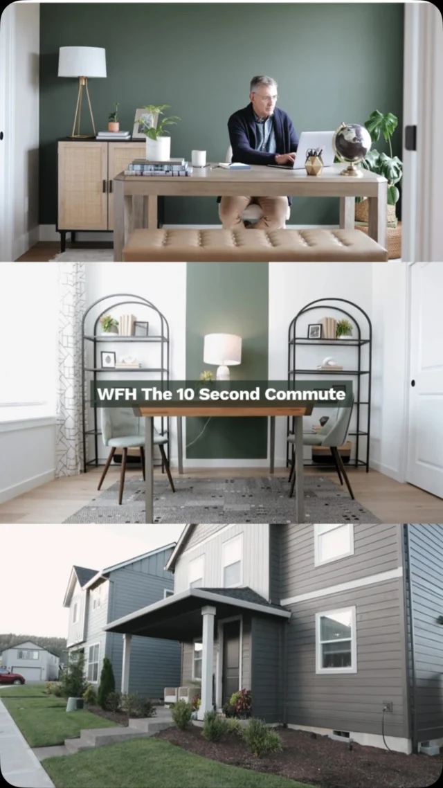 WFH, simplified.

A dedicated home office just steps from everything else you need. Designed for focus, natural flow, and a workday that feels effortless at home.
