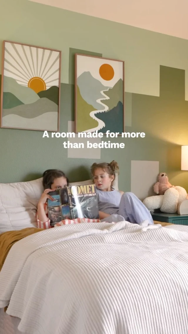 The best kids rooms leave room for everything: playtime, quiet time, sleepovers, and all the little moments in between 🫶