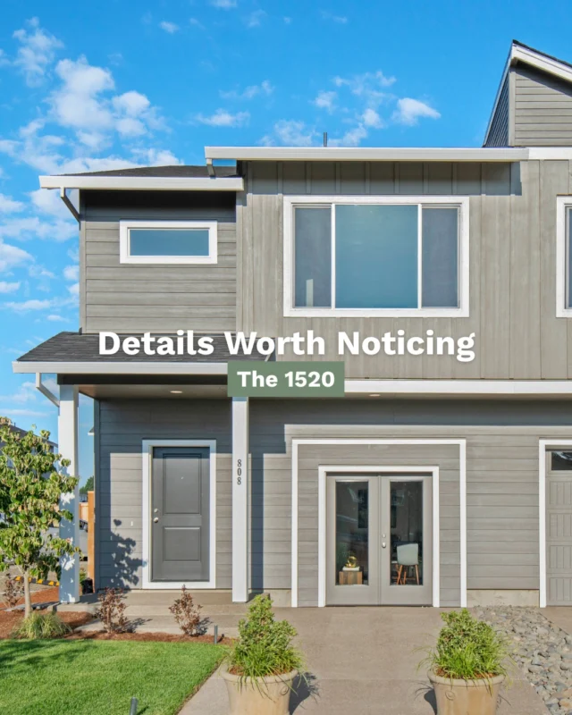 It’s all in the details, and this floor plan gets them right.

A kitchen island for the busy mornings, an open living space for hanging out, laundry right where you need it, and a walk-in closet that actually has room for everything.

Sometimes it really is the little things.

🏡 The 1520 Floor Plan
📍 Laurel Woods